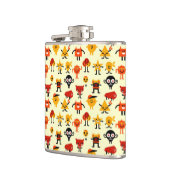 Flasques Motif drôle de monstres (Gauche)