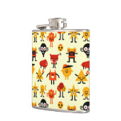 Flasques Motif drôle de monstres (Gauche)