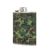 Flasques Motif du Camouflage Vert, Motif militaire, Armée (Gauche)