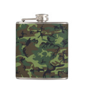 Flasques Motif du Camouflage Vert, Motif militaire, Armée (Devant)