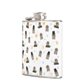 Flasques Motif du jour de la marmotte (Gauche)