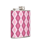 Flasques Motif en diamant rose (Droite)
