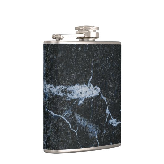 Flasques Motif en marbre noir (Droite)