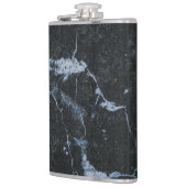 Flasques Motif en marbre noir (Gauche)