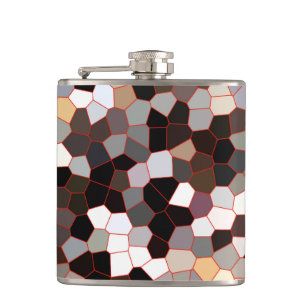 Flasques Motif en verre