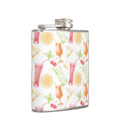 Flasques Motif esquissé de cocktail (Droite)