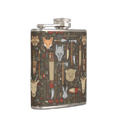 Flasques Motif ethnique de chasse (Droite)