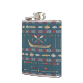 Flasques Motif ethnique de pêche (Gauche)