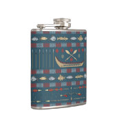 Flasques Motif ethnique de pêche (Droite)