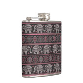 Flasques Motif ethnique noir d'éléphant (Droite)