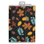 Flasques Motif Feuilles d'automne (Dos)