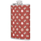 Flasques motif fleur et papillon (Gauche)