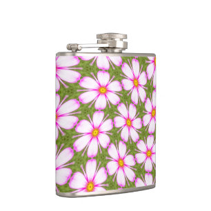Flasques Motif Fleurs Cosmos