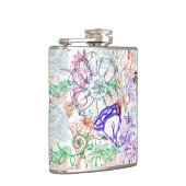 Flasques Motif floral (Droite)