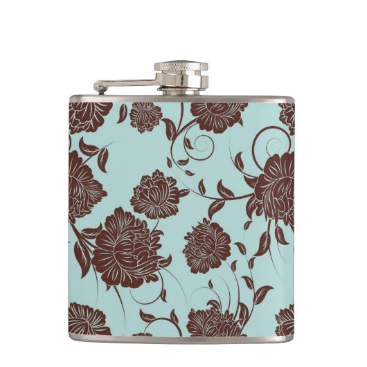 Flasques Motif floral 13 (Devant)