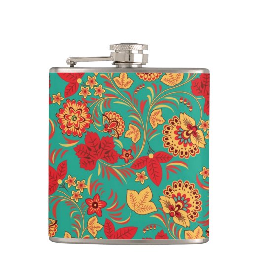 Flasques Motif floral 2 (Devant)