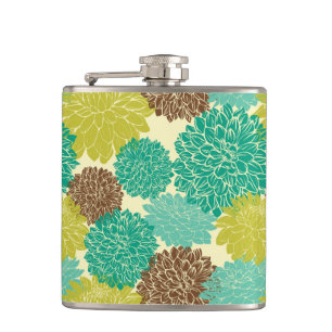 Flasques Motif floral 2