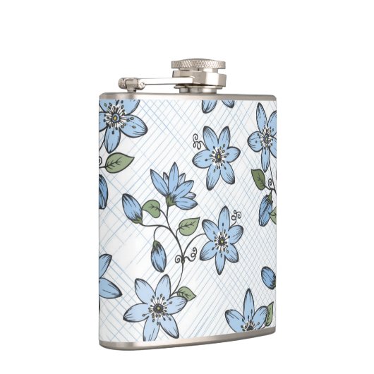 Flasques Motif floral 2 2 (Droite)