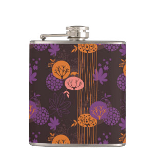 Flasques Motif floral 2 3