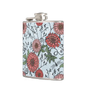 Flasques Motif floral 3 (Gauche)