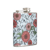 Flasques Motif floral 3 (Droite)