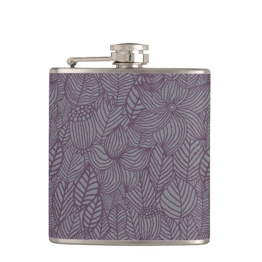 Flasques Motif floral 3 (Devant)