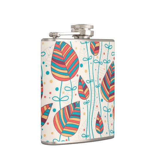 Flasques Motif floral 5 (Droite)