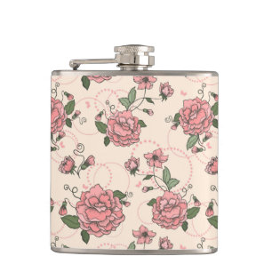 Flasques Motif floral 5