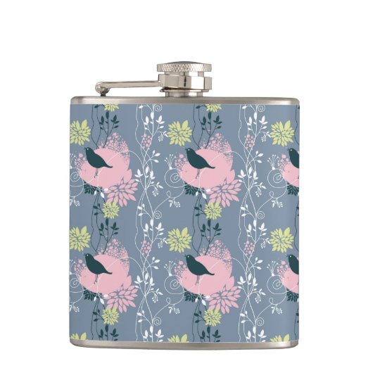 Flasques Motif floral 5 (Devant)