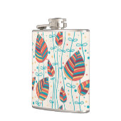 Flasques Motif floral 5 2 (Gauche)