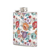 Flasques Motif floral 5 d'élégance abstraite (Gauche)