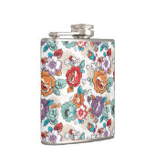 Flasques Motif floral 5 d'élégance abstraite (Droite)