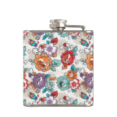 Flasques Motif floral 5 d'élégance abstraite (Dos)