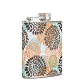 Flasques Motif floral 9 (Droite)