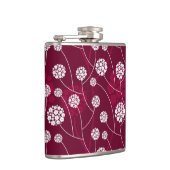 Flasques Motif floral abstrait (Droite)