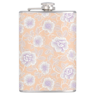 Flasques Motif floral avec des couleurs de bracelet et de l