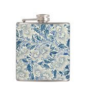 Flasques Motif Floral bleu Antique Design asiatique (Devant)