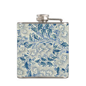 Flasques Motif Floral bleu Antique Design asiatique (Dos)