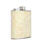 Flasques Motif floral de feuille d'or (Droite)