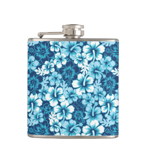 Flasques Motif floral de ketmie de surf