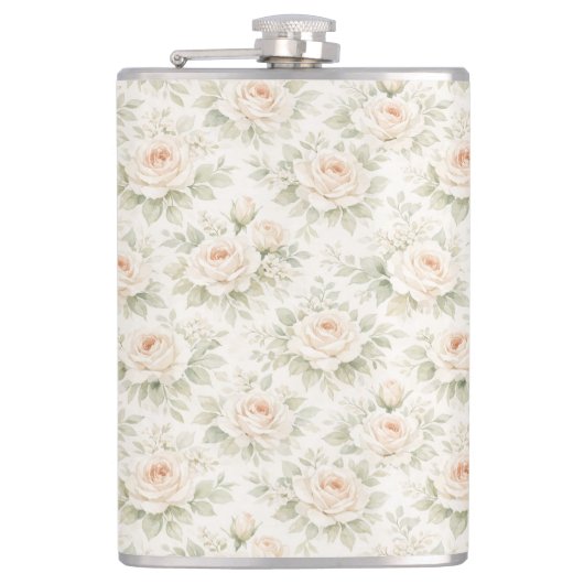 Flasques Motif floral de mariage (Devant)