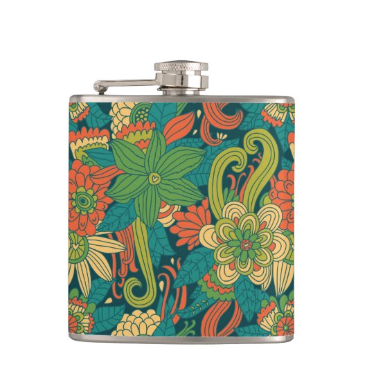Flasques Motif floral d'été (Devant)