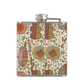 Flasques Motif floral d'été fait de feuille (Dos)