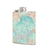 Flasques Motif Floral Doodle Multicolor (Gauche)