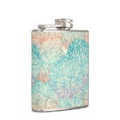 Flasques Motif Floral Doodle Multicolor (Droite)