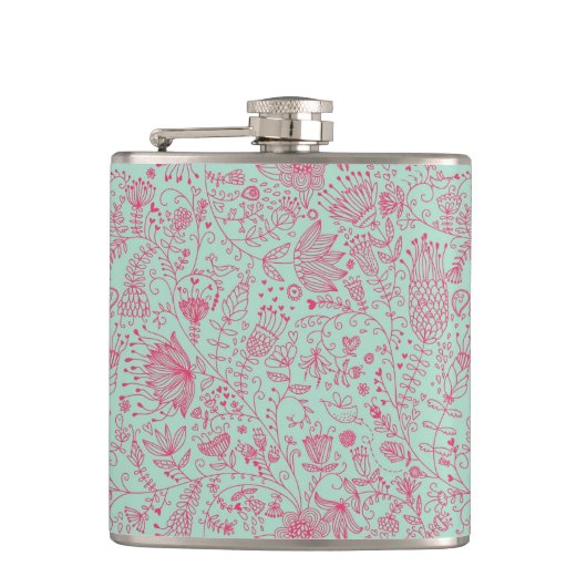 Flasques Motif floral mignon d'été (Devant)