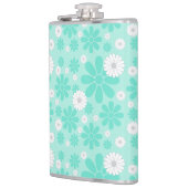 Flasques Motif Floral Pastel MINT (Gauche)
