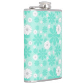 Flasques Motif Floral Pastel MINT (Droite)
