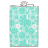 Flasques Motif Floral Pastel MINT (Dos)