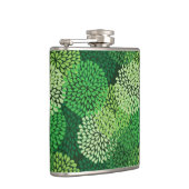 Flasques Motif floral vert (Droite)